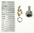 Bompani Nozzles Set-propane/butane Gas - 691763 Kit Ug G30 29mb 96n 5f(tce)tfvge 5k - M00691763